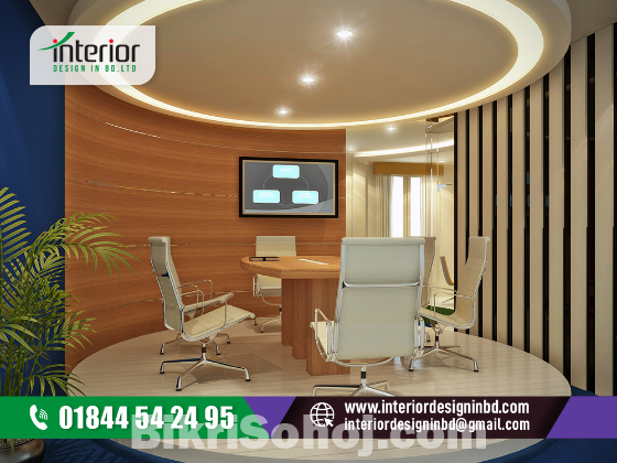 CEO Room Interior Design In Bangladesh